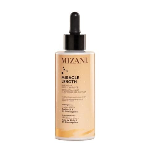 Mizani Sérum Anti-Chute de Cheveux, Soin Quotidien Renforçant et Épaississant, Stimule la Repousse et la Densité, Enrichi en Huile de Ricin et Stémoxydine, 25 Miracle, 90 ml