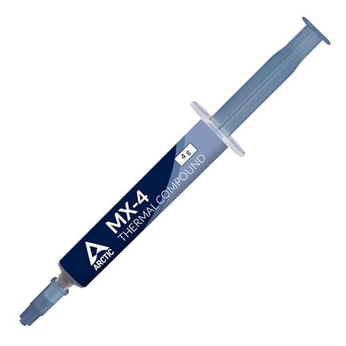 ARCTIC MX-4 (4 g) - Pâte thermique de haute performance pour tous les processeurs (CPU, GPU - PC, PS4, XBOX), conductivité thermique très élevée, longue durée de vie, application sûre, non-conductrice