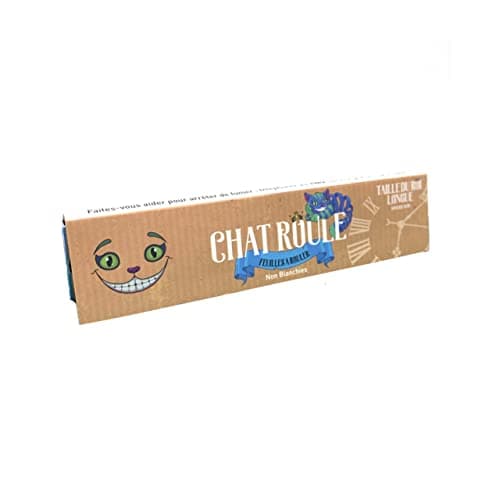 Chat Roule Slim Non Blanchi - Boite 50 paquets de feuille slim non blanchi