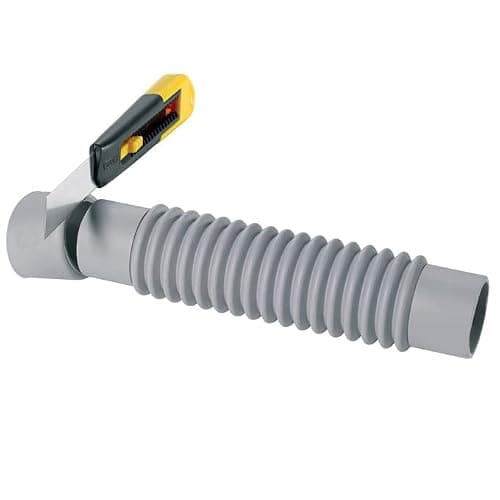 Wirquin 79009005 Raccord wc souple universel magicoude D32, à coller pour évacuation, gris