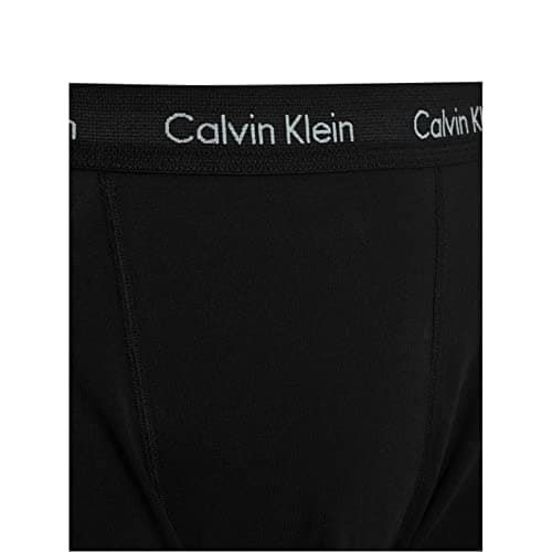 Calvin Klein Trunk 3pk Homme Trunk, Noir (Black W. Black Wb), L