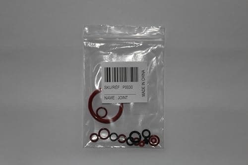 KIT 6 Joints TORIQUE D'ÉTANCHÉITÉ Remplacement SOUPAPE Valve DE Support, Valve D’ÉCOULEMENT, Embout Tubulure D’ÉCOULEMENT | Compatible avec Les Machine A CAFÉ Philips SAECO SPIDEM GAGGIA ETC...