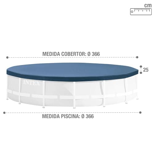 Intex bâche Protection pour Piscine Ronde 3m66
