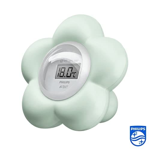 Philips Avent Thermomètre numérique de bain pour bébé, étanche et mesure précise de la température (Modèle SCH480/00)