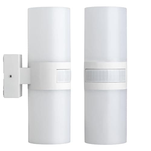 SEBSON LED Luminaire Exterieur avec Detecteur de Mouvement 12m/180° - Eclairage Exterieur Blanc 20W 2200lm 5800K - IP65 Applique Murale
