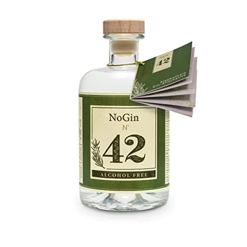NoGin 42 - L'alternative au gin sans alcool avec les épices originales du Gin 42 | jnpr | Sans sucre | Compagnon idéal pour les cocktails sans alcool | A servir avec l'eau tonique Thomas Henry