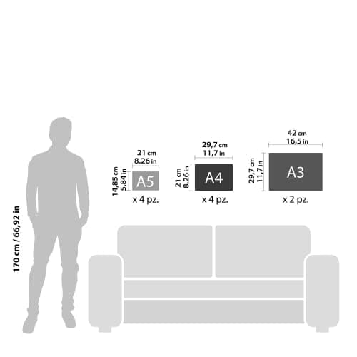 Giallobus - Lot de 10 Affiches murales - Banksy - Collection Banksy 1 - Papier couché - | 2 x A3 42x30cm | 4 x A4 30x21cm | 4 x A5 21x15cm | - sans Cadres - Tableaux Modernes Salon
