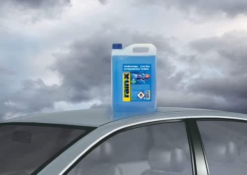 Rain-X Lave Glace Concentré Voiture Hydrophobique, Liquide de Refroidissement et Anti-Pluie Pare-Brise -20° 5 L