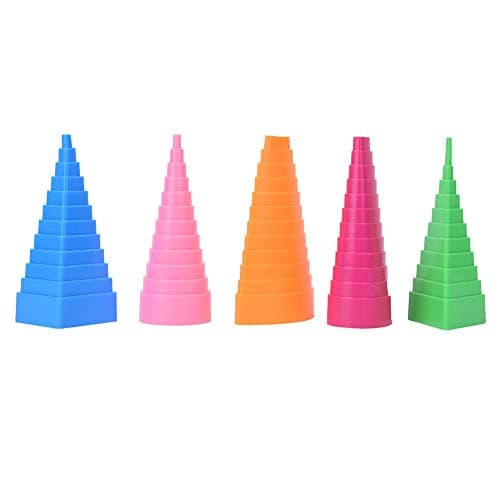 5 Pcs Quilling Formes & Designs Border Paper Quilling Border Buddy Bobbin Tower Tool 5 Forme Tours Quilling Outils Kit pour DIY Artisanat School Supplies School Supplies