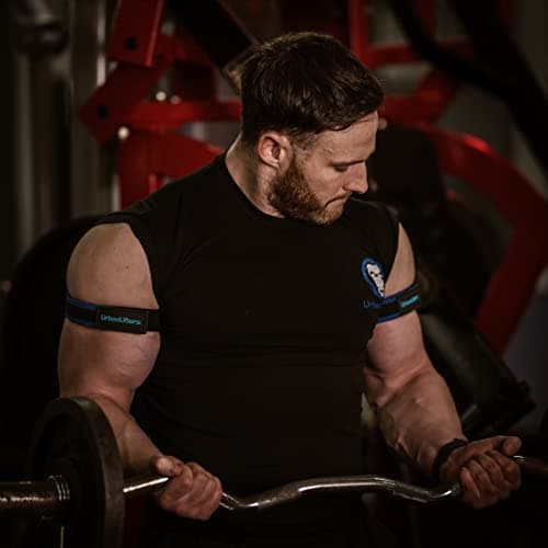 Bandes d'occlusion - BFR - réglables pour bras et jambes Idéal pour développer les muscles, la force, l'hypertrophée, la récupération Sac inclus
