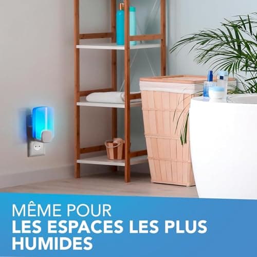 Raid Essentials Piège Lumineux Anti-Mouches - 1 Piège + 1 Recharge