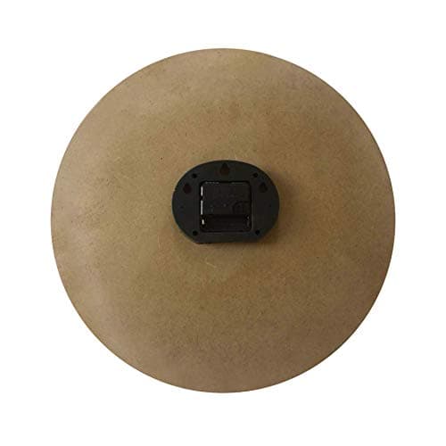 Rebecca Mobili Horloge Moderne, Horloges Design, MDF Rond, pour Bureau Maison - Dimensions: 40 x 40 x 4,5 Cm (HxLxP) - Art. RE6468