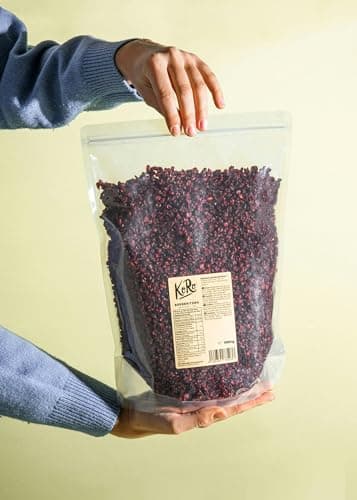 KoRo - Epine-vinette Berbéris 1 kg Sans additifs - Sans sucre ajouté, sans soufre, naturel