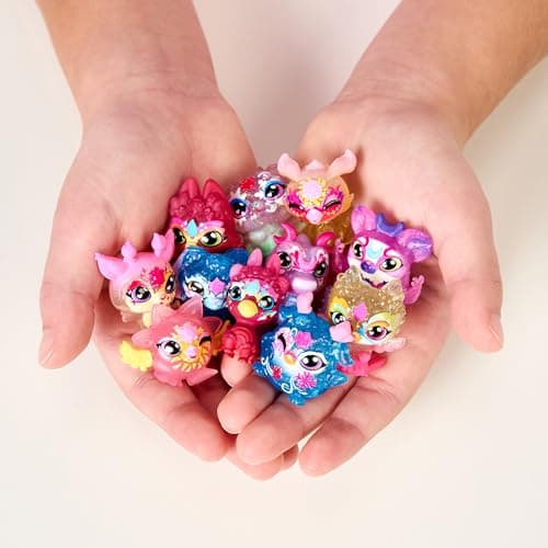 Méga coffret Magic Mixies Minis, série Shimmerverse, 20 Mini Mixies inclus dont 4 Magic Mixies Minis cachés dans 4 mini chaudrons inclus 5 pouvoirs de Mini Mixies à découvrir, 90 Minis à collectionner