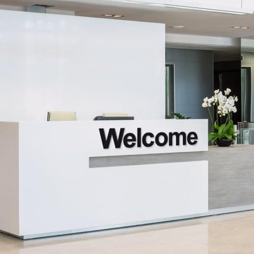 Adzif.biz - Lettre F Décorative en Verre Acrylique Noir 4mm | Lettrage Élégant en Verre Synthétique pour Prénom, Mariage, Enseigne et Décoration