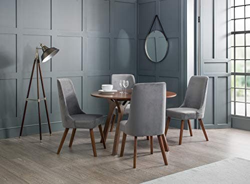 Julian Bowen Lot de 2 chaises de salle à manger Huxley, gris