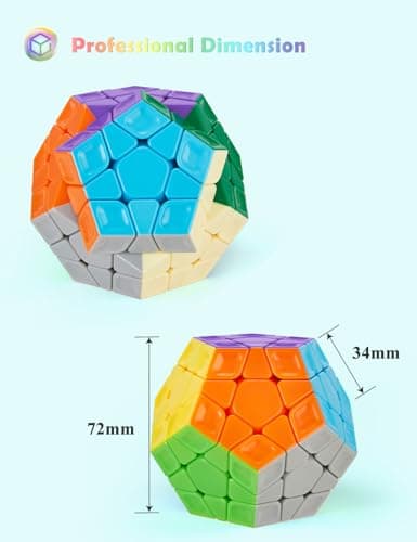 ROXENDA Dodécaèdre Cube, Profession Pentagonal Cube de Vitesse