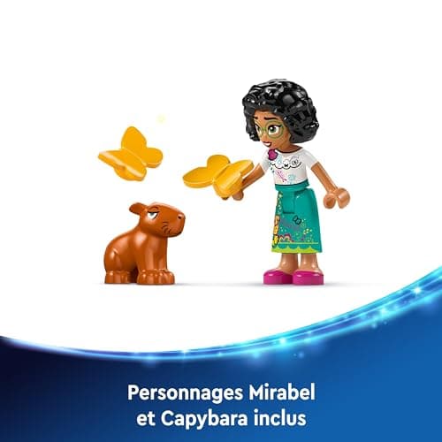 LEGO ǀ Disney Encanto Le Cadre Photo et la Boîte à Bijoux de Mirabel, Set de Construction pour Enfants, Bracelet à Porter, Figurine de Mirabel Madrigal, Cadeau pour Filles et Garçons Dès 6 Ans 43239