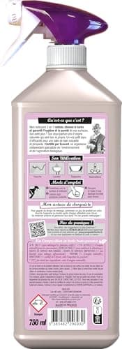 JACQUES BRIOCHIN - Nettoyant salle de bain 3 en 1 : Nettoie, Détartre et Purifie - Parfum huile de pin - 99.9% d'origine naturelle - Ecocert - Fabriqué en France - Pulvérisateur - 750ml