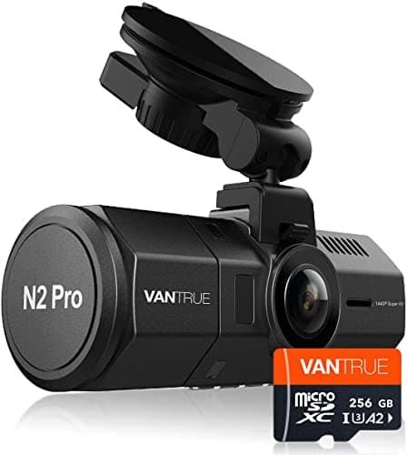 Vantrue 256 Go Carte mémoire microSDXC UHS-I U3 4K avec Adaptateur Compatible avec Dashcam, Smartphone, Tablette, caméra d'action et caméra de Surveillance (256Go)