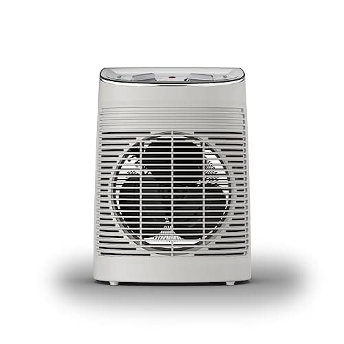 Rowenta Chauffage soufflant, Usage salle de bain, 2 réglages, Silencieux, Compact, Mode éco, Transport et rangement faciles, Grande diffusion de la chaleur, Instant Comfort Aqua SO6510F2