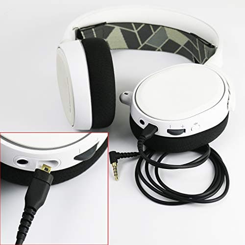Câble audio de rechange compatible avec SteelSeries Arctis 3, Pro Wireless, 5, 7, Pro Gaming Headset 2 m