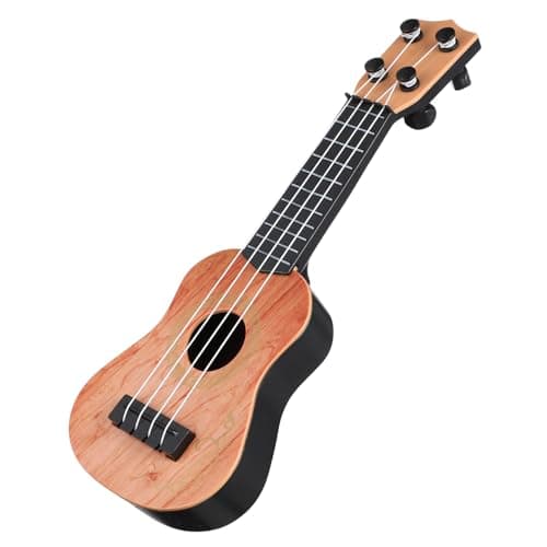 GARVALON Mini Ukulélé Enfants Ukulélé Jouet Instruments De Musique Modèles Ukulélé Instruments Jouet en Plastique Ukulélé Modèle Simulation Ukulélé Jouets Ukulélé Jouets Enfants Guitare