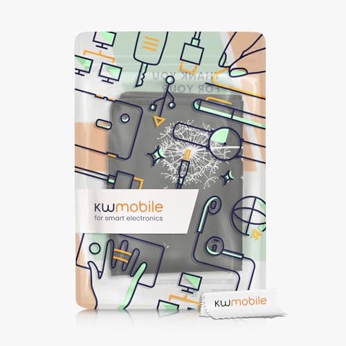 kwmobile Housse compatible avec Philips Essential Airfryer L housse - Housse de protection intégrale pour friteuse à chaud friteuse sans huile - blanc-noir