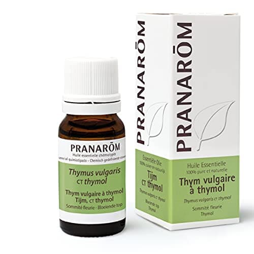 Pranarôm Huile Essentielle Thym Vulgaire à Thymol Thymus vulgaris ct thymol Sommité Fleurie HECT 10 ml