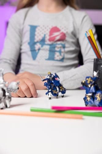 Papo - Ensemble de Mini Chevaliers, Jouet enfant, Armée Miniature pour Batailles Légendaires, Introduction au Monde Médiéval dès 3 Ans