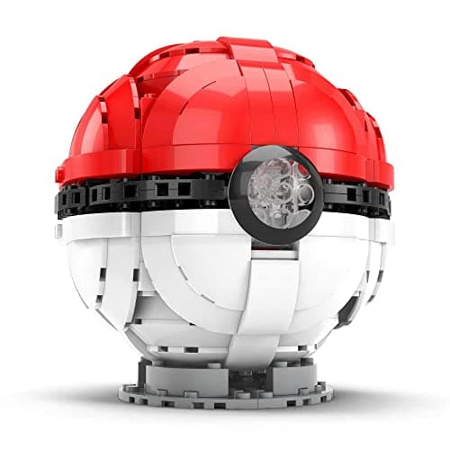 MEGA Construx Pokemon Poké Ball Géante à Construire, Jeu de Briques de Construction, 303 pièces, pour Enfant dès 10 Ans, HBF53