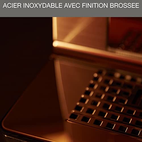 KRUPS Machine à café grain, Pression 15 bars, 17 boissons, Cafetière grain avec broyeur, Système One Touch Cappuccino, Écran tactile, Voyants lumineux, Intuition Expérience, Noir EA876D10