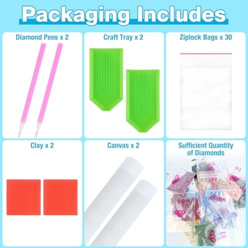 TRUEIN 5D Diamond Art Painting Personnalisé, 30x40cm/12x16in Canevas Kit Complet Adulte Peinture Diamant Artisanat Strass Painting Diamant Painting Stitch pour Adultes, Enfants, Décoration Intérieur