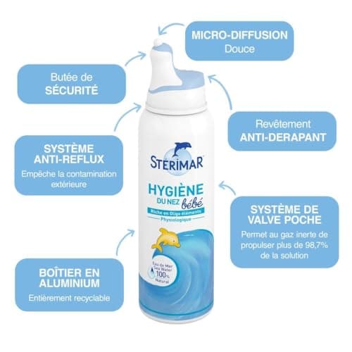Stérimar Hygiène du Nez Bébé 100ml
