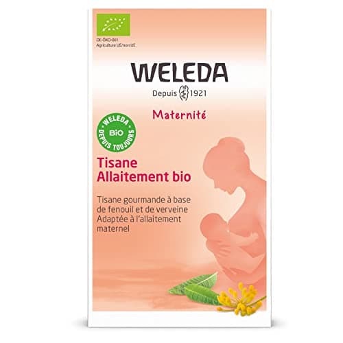WELEDA - Tisane Allaitement - Favorise l'Allaitement Maternel - Bio - 20 Sachets de 2 g