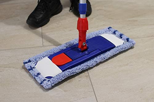 Lot de 2 serpillères Bellanet Allrounder - 50 cm - Housse de rechange pour tous les supports pliants courants - Avec fibres à poils