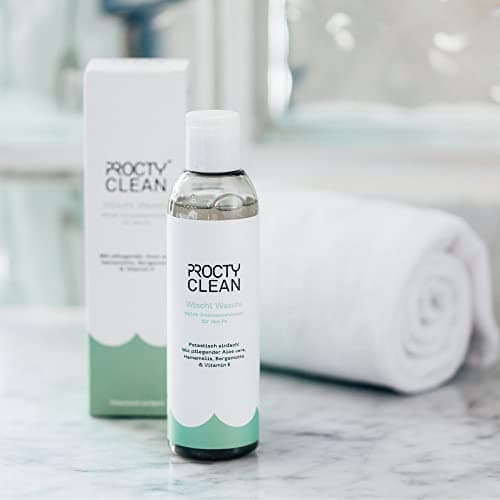 ProctyClean Wischi Waschi - Gel intime douce. Gel lavant douce au ph neutre à l'aloe vera, vitamine E et hamamélis. convient aux hémorroïdes et fissures anales