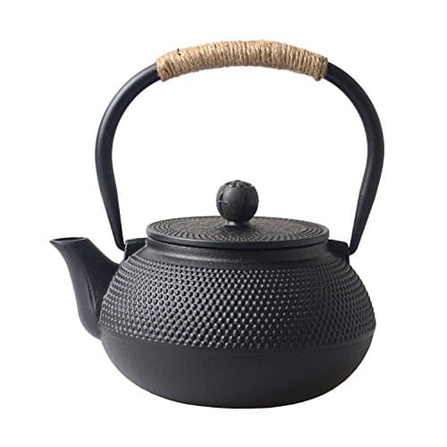 Sharemee - Théière en Fonte Avec Infuseur à Thé en Acier Inoxydable 600ml/20oz