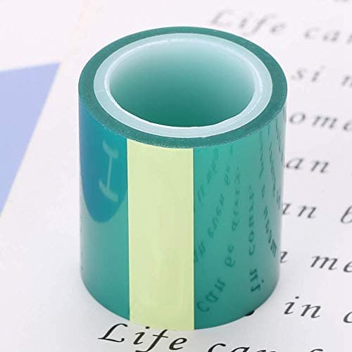 Green Craft Bande transparente ruban papier Sticky Fond de ruban adhésif pour cadre creux en métal Expoy UV Résine Craft Open Cadre DIY aider Outil pour la création de Charm pendentif en métal