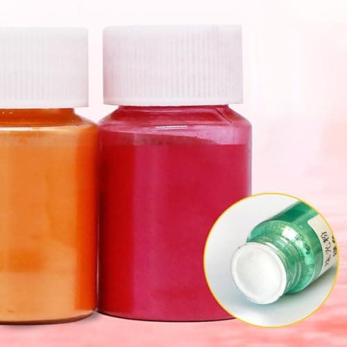 iSpchen Résine époxy couleur mica poudre résine époxy couleur pour savon couleur fabrication de bijoux vernis à ongles résine époxy fabrication de bougies bombes de bain slime rose clair