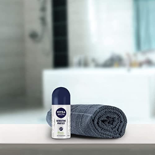 Nivea Men Déodorant Bille Sensitive Protect 50 ml - lot de 3