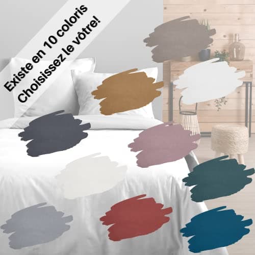 Lovely CASA - Taie de traversin -Taille 45x185 cm - 100% Coton certifié Oeko-Tex - Excellente qualité - Couleur Blanc -Modèle Eden - Linge de Lit pour Maison - Doux et Confortable - Unisexe - Mixte