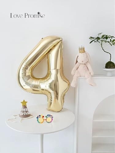 Vthoviwa 40pouces Ballon Chiffre Anniversaire 1 Platine, 0123456789,10-19,20-25,30,40,50,60,70,80,90 Ballon Numero 1 an Deco Birthday, Balloon 1 Ballon Party Deco Soutenir l'hélium