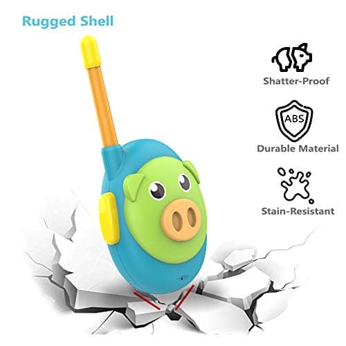 Talkie-walkie PMR pour enfants, facile à utiliser, radio pour garçons et filles de 3 à 12 ans, jouet cadeau, convient pour le camping et les activités de plein air