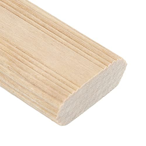 Lot De 50 Tenons Domino, 8 X 40 Mm En Bois De Hêtre Domino Tenon En Bois De Hêtre Tenons En Vrac Assortiment De Tenons Domino En Hêtre Bloc De Goujons D'insertion En Hêtre Pour le Travail du Bois