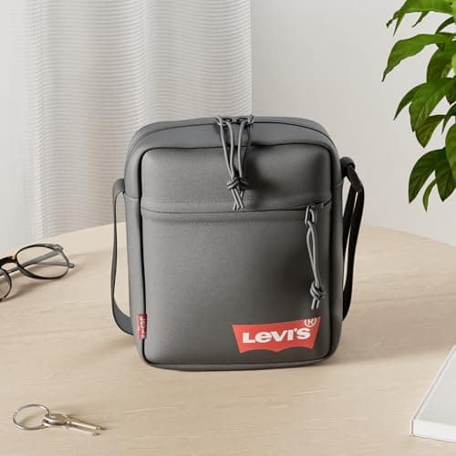 Levi's Mini Crossbody Solid (Red Batwing), Homme, Regular Black, Taille Unique
