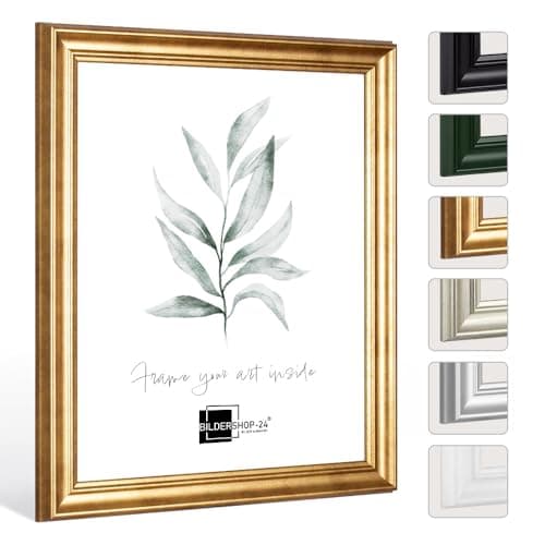 Bildershop-24 Cadre Photo Athen 18x24 cm Or (dekor)