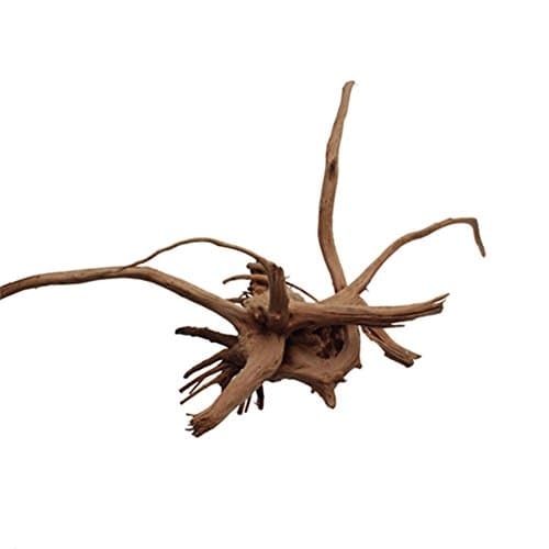 Emours Aquarium Driftwood Tropical Fish Plant Habitat Decor Varies Size, Small & Large,2 pcs Pack by Emours Pet