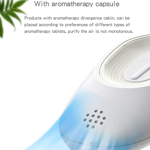 Holzsammlung Désodorisant Litière pour Chat, Désodorisant Marche/Arrêt Automatique, Boîtes à Litière pour Animaux de Compagnie Machine à Enlever les Odeurs, Éliminateur d'odeurs Rechargeable USB
