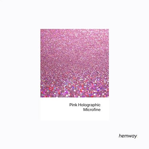 Paillettes pour shaker artisanal gobelets en résine holographique rose cartes bijoux de Noël bougies microfines cosmétiques pour ongles et visage 130 g/4,6 oz